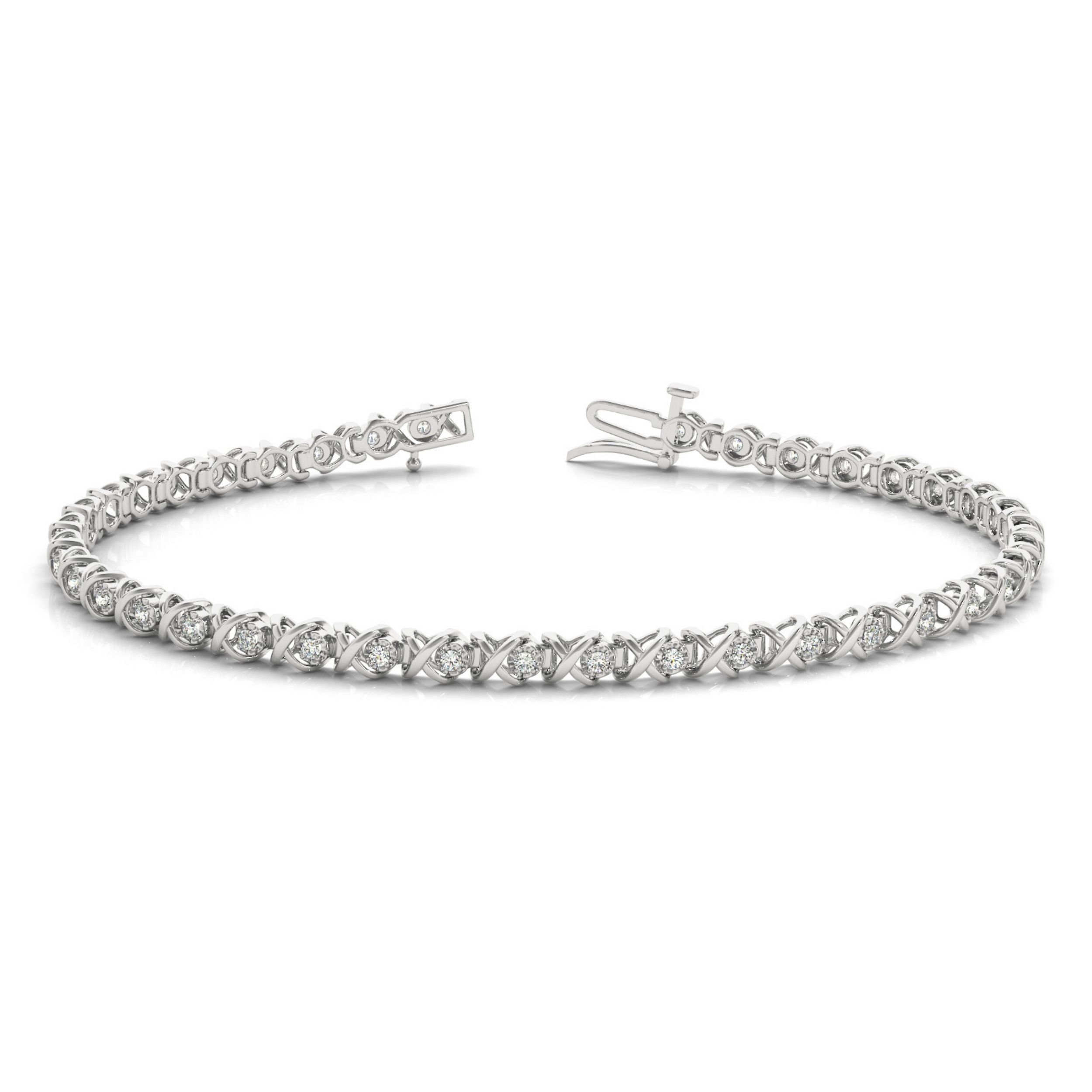Eugenia Prong Setting Chain Diamond Bracelet | Sunshine Diamonds