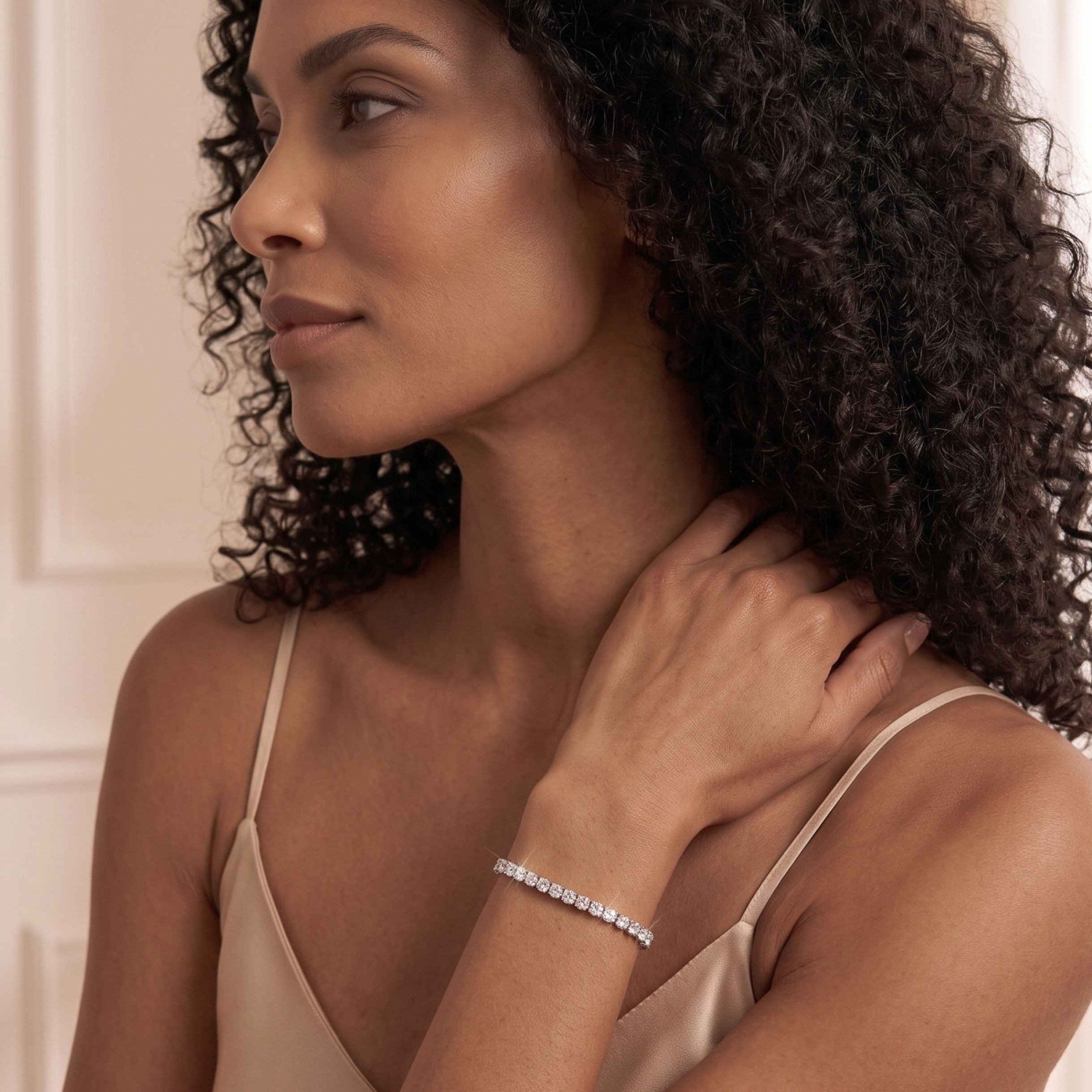 Parker Prong Set Tennis Diamond Bracelet | Sunshine Diamonds