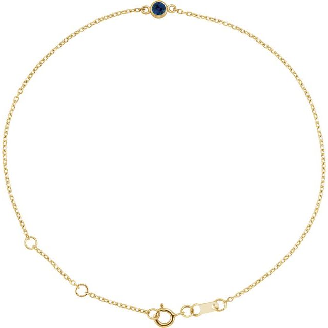 Tasanee Blue Sapphire  Diamond Bracelet
