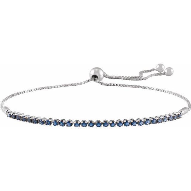 Tammi 0.84 Carat Blue Sapphire  Diamond Bracelet