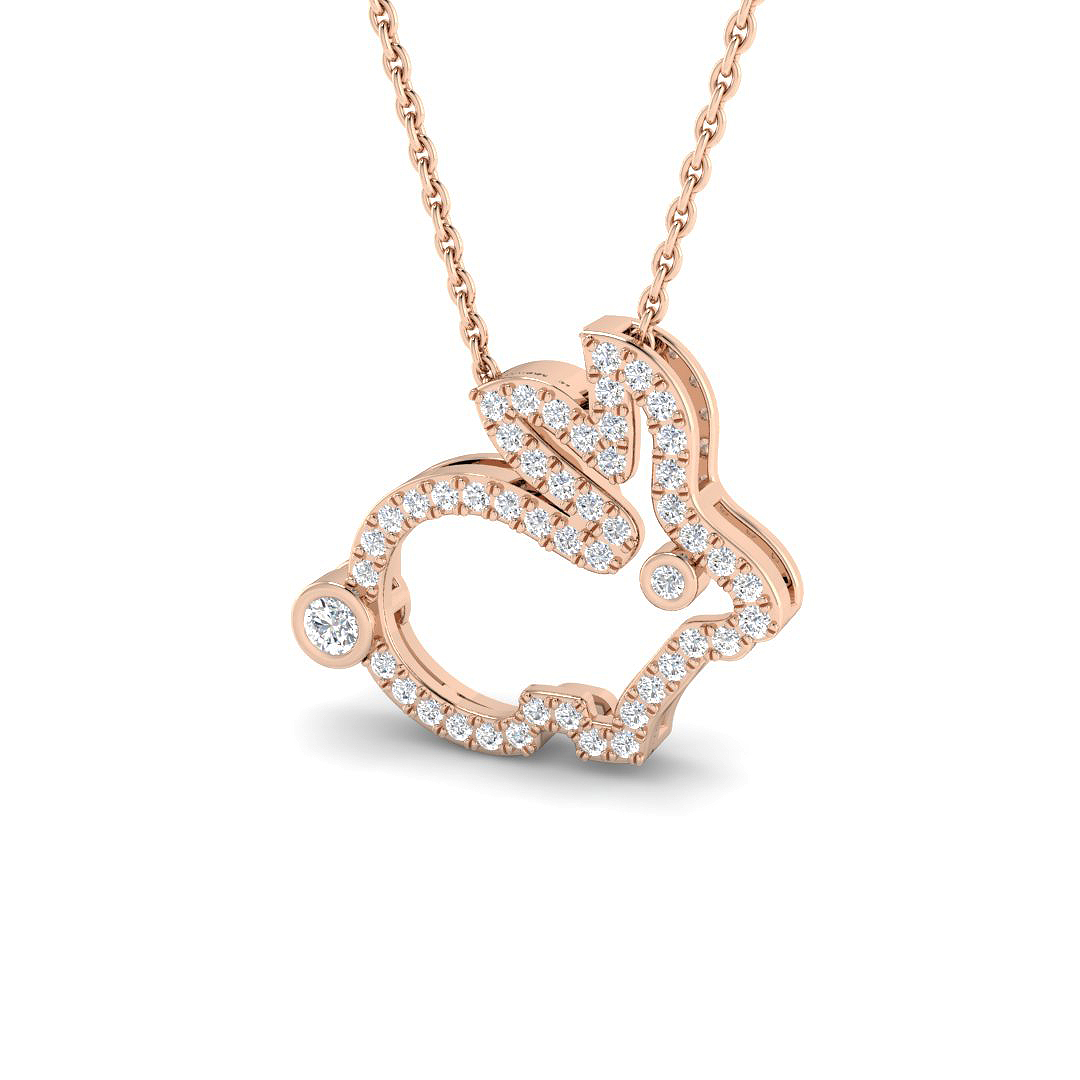 Nealina Natural Diamond Necklace