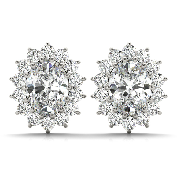 Jayli Natural Pave Set  Diamond Earrings