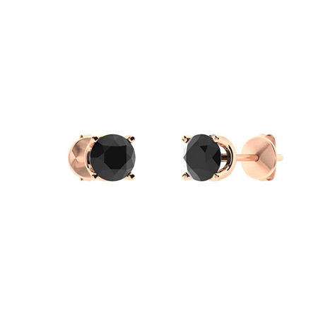 Black Diamond Earrings