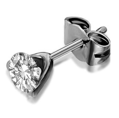 0.50-2.00 Carat Natural And Lab Created Men's Diamond Stud Earring