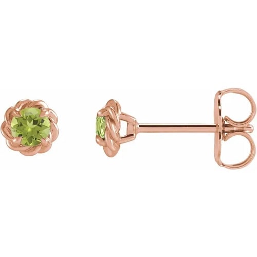 Fitche Peridot 4 Prong Set 