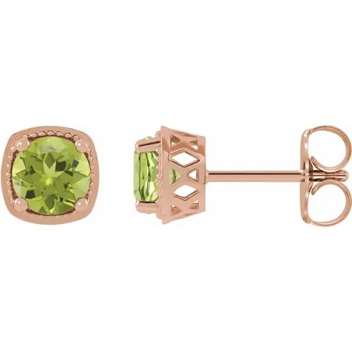 Florimel Peridot 4 Prong Set 