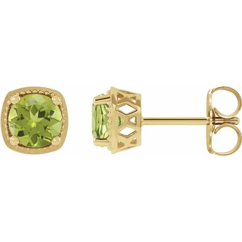 Florimel Peridot 4 Prong Set 