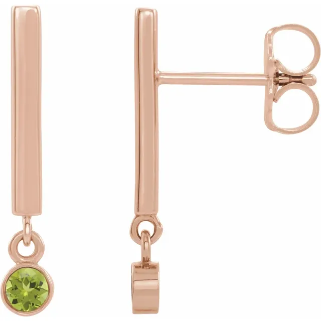Flora Peridot Bezel Set 