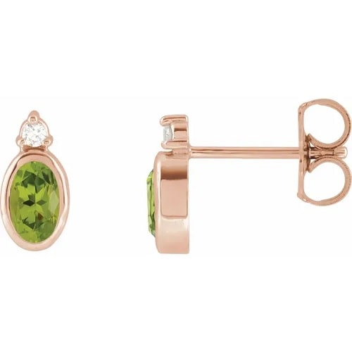 Finepopla Peridot Bezel Set 