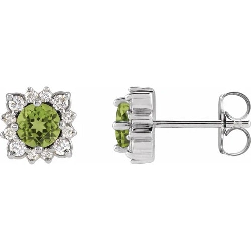 Florice Peridot Claw Set 