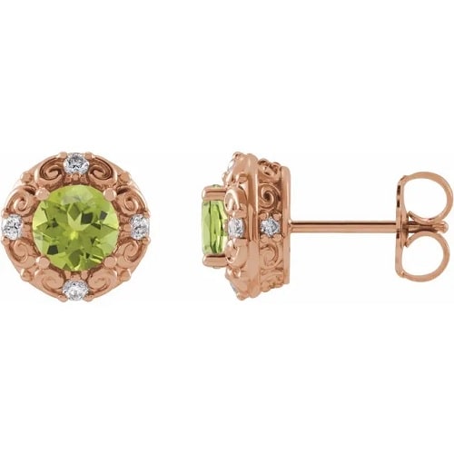 Fluri Peridot 4 Prong Set 