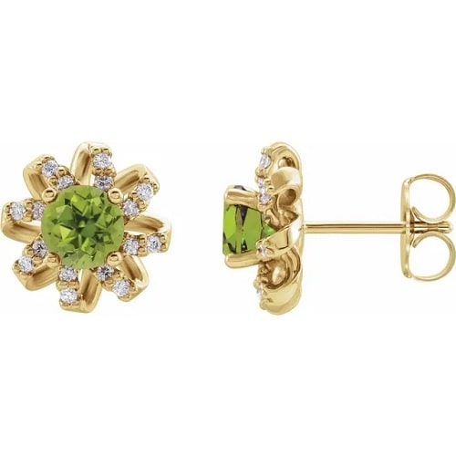 Flyta Peridot 4 Prong Set 