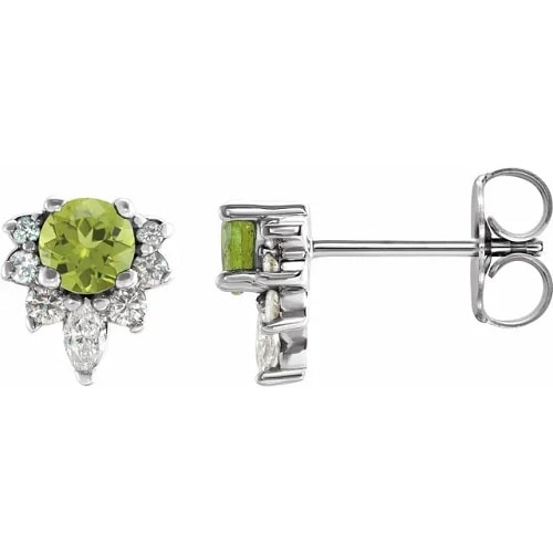 Fleet Peridot 4 Prong Set 