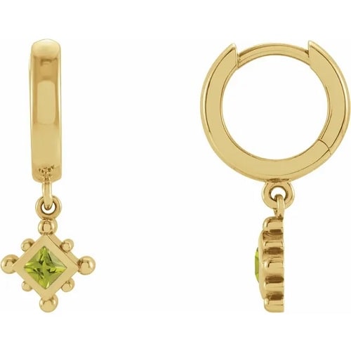 Fayre Peridot Bezel Set 