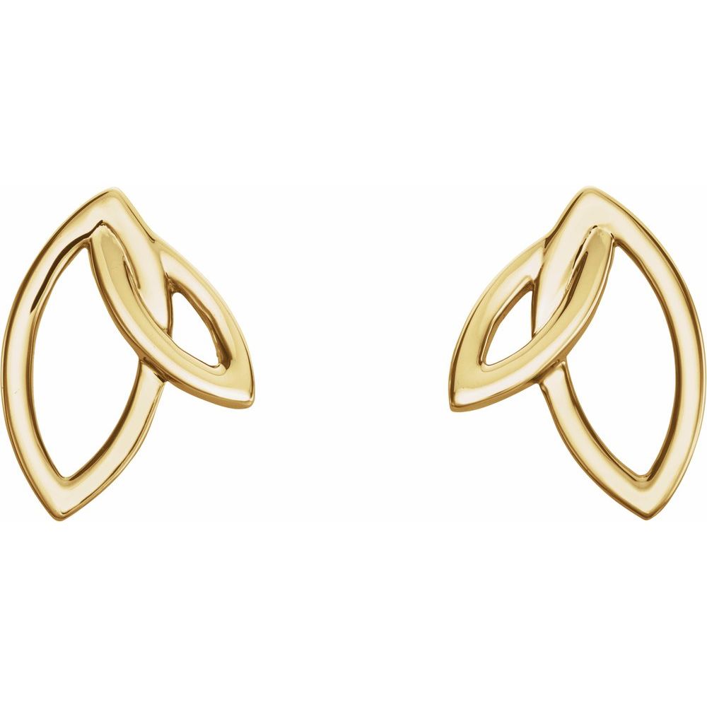 Dayla Rose Traditional Gold Earrings