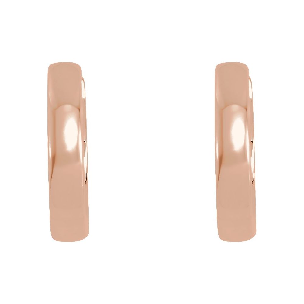 Round Cut Daliah Traditional Earrings in 18K White Gold