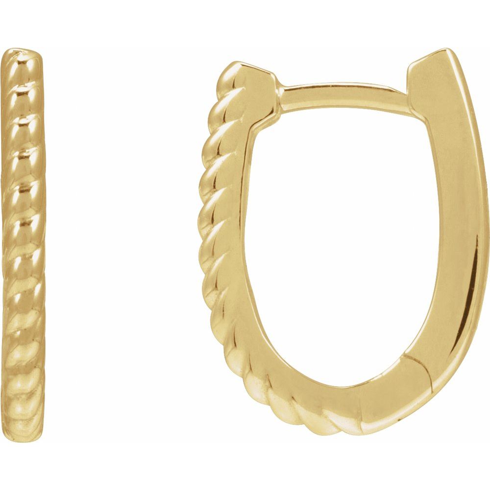 Destini Rose Traditional Gold Earrings