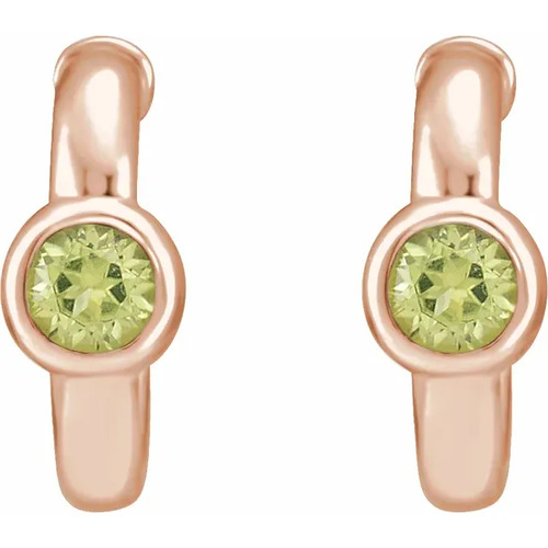 Amarina Peridot  Diamond Earrings