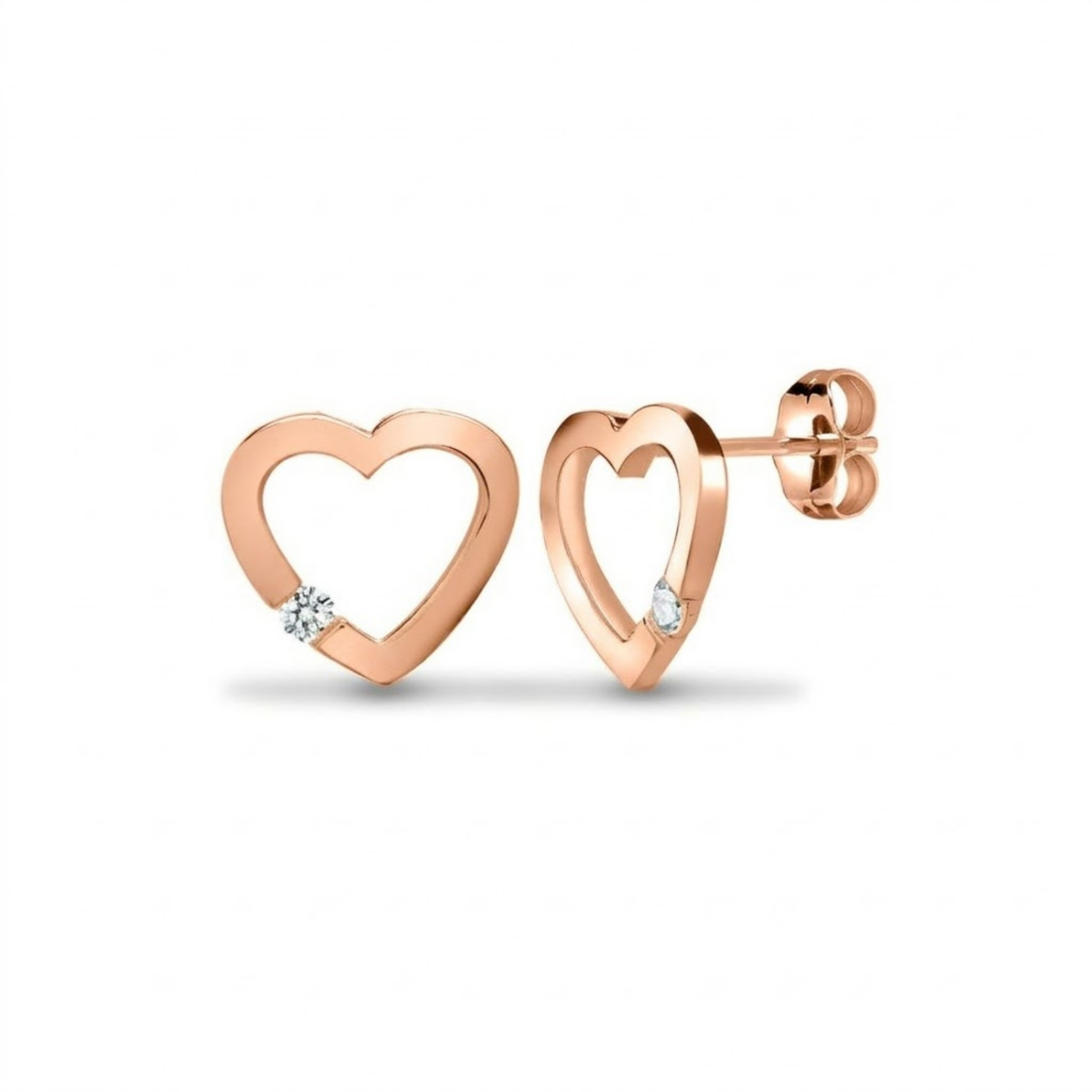Aldrin Half Bezel  View All Diamond Earrings