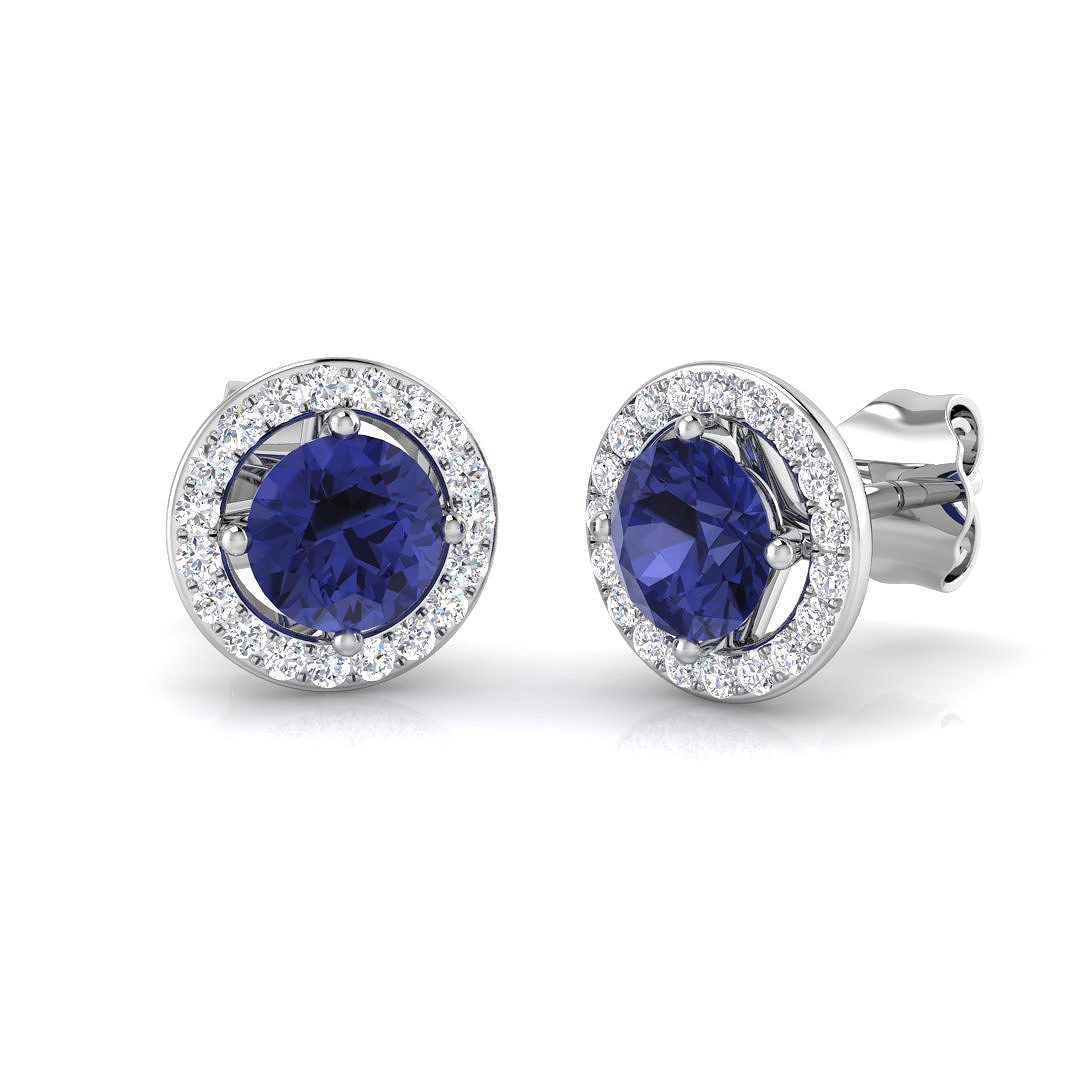 Micahell Tanzanite White Gold Prong Set 