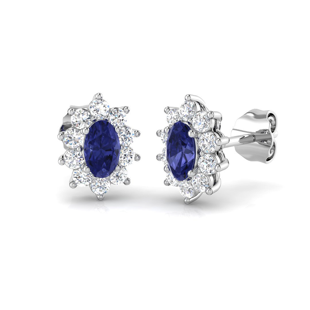 Leebanon Tanzanite White Gold Prong Set 