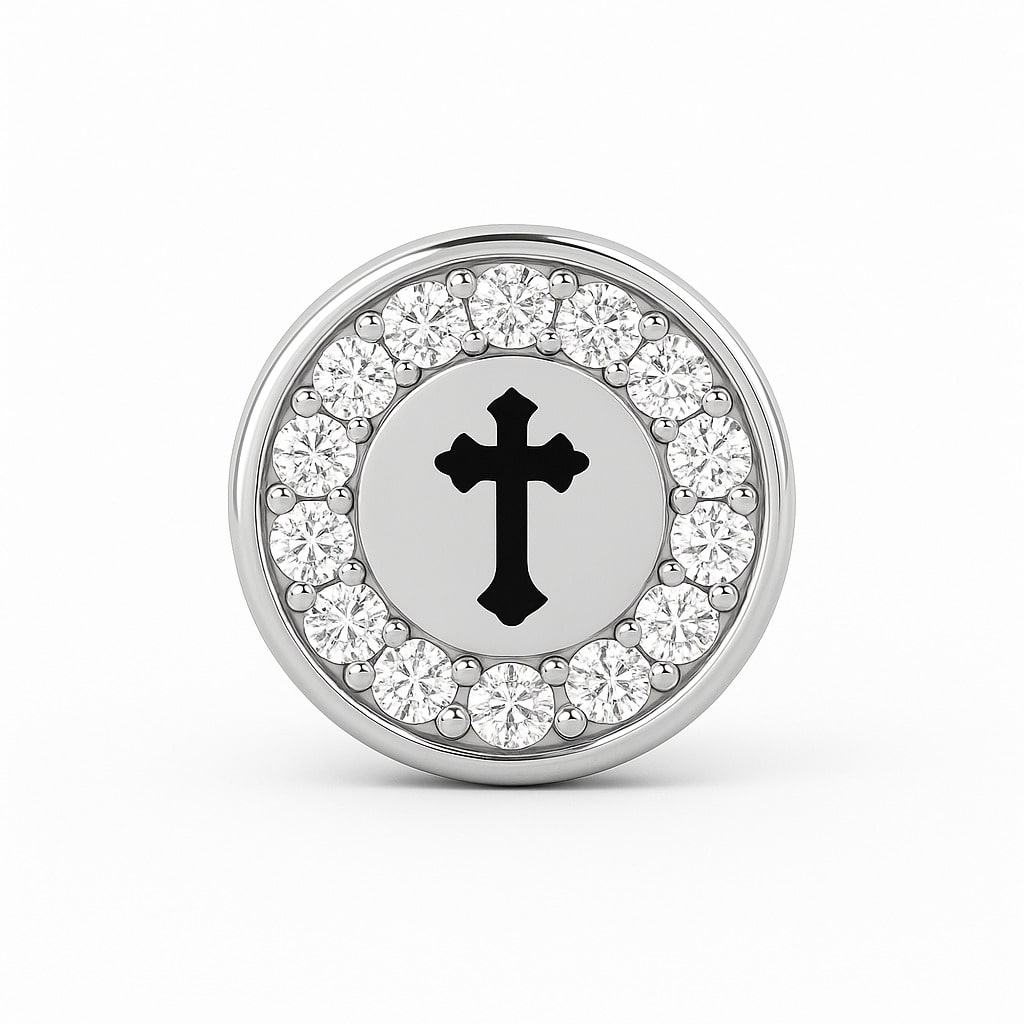 0.48 Ct Lab-Created Diamond Round Cut Alston  in Silver 925