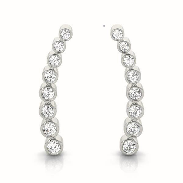 Charlotte Natural  Diamond Earrings