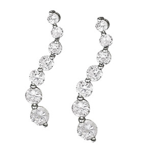 Fiana 1.90 Carat Natural  Diamond Earrings