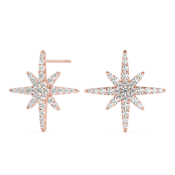Daisy Natural  Diamond Earrings