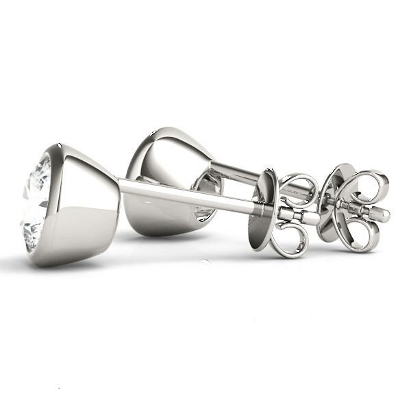 0.2 Ct Lab-Created Diamond Round Cut Esma  Studs Earrings in Silver 925