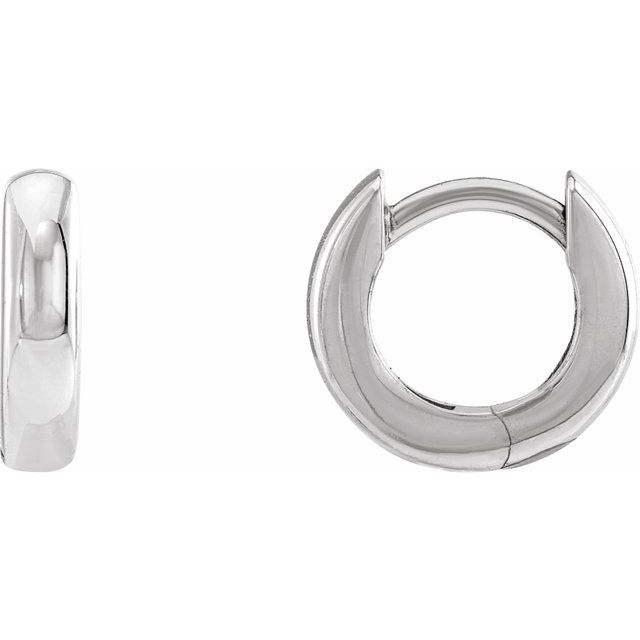 Doramme Traditional Earrings in 9K White Gold