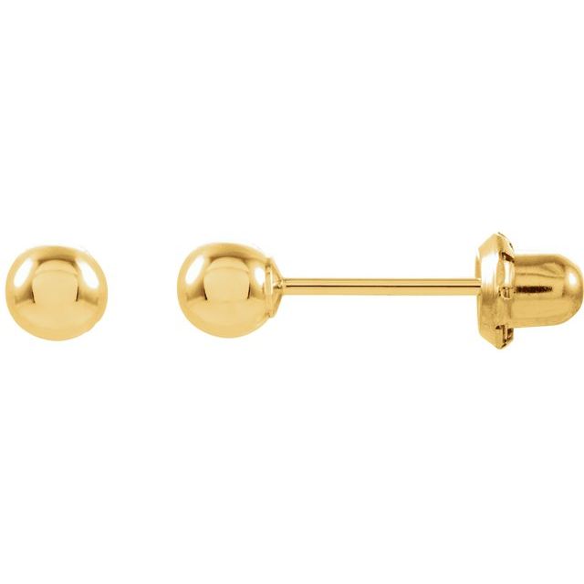 Denesha Traditional Earrings in 9K White Gold