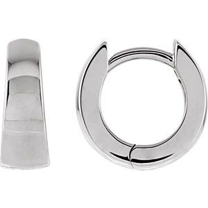Daleela Traditional Earrings in 9K White Gold