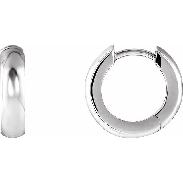 Dalaja Traditional Earrings in 9K White Gold