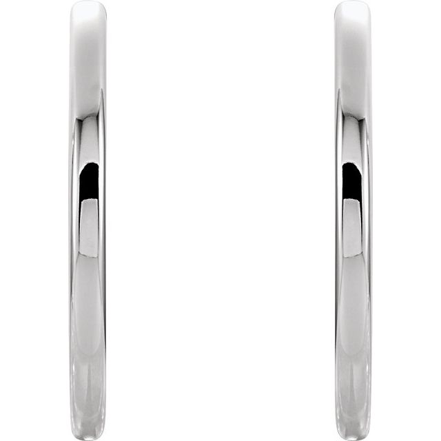 Dahiana Traditional Earrings in 9K White Gold