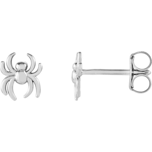 Delois Traditional Earrings in 9K White Gold