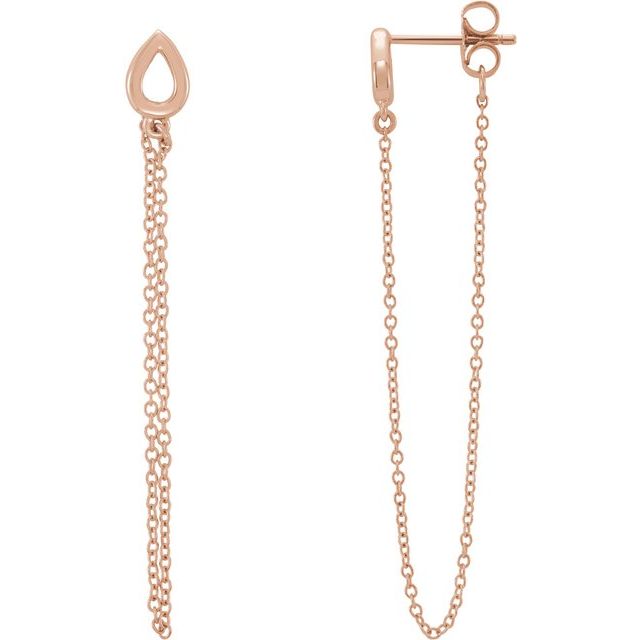 Diar Traditional Earrings in 9K White Gold