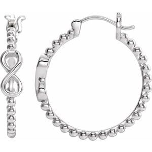 Dimaia Traditional Earrings in 9K White Gold