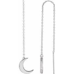 Daleka Traditional Earrings in 9K White Gold