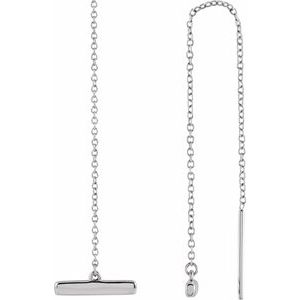 Duska Traditional Earrings in 9K White Gold