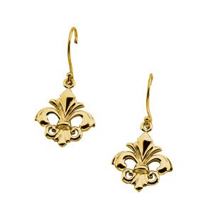 Davana Traditional Earrings in 9K White Gold