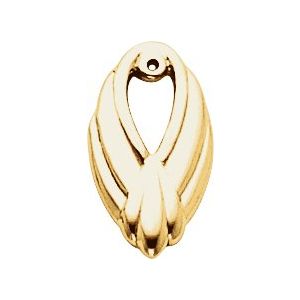 Demitra Traditional Earrings in 9K White Gold