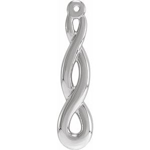 Dorris Traditional Earrings in 9K White Gold