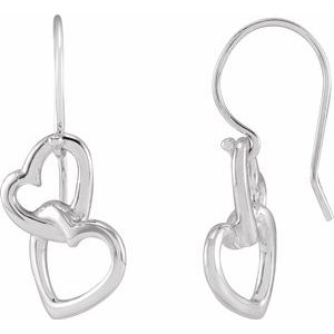 Dianah Traditional Earrings in 9K White Gold