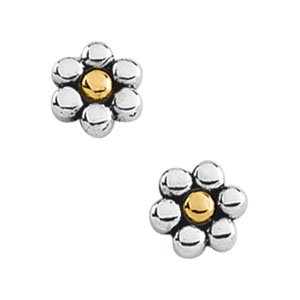 Danice Traditional Earrings in 9K White Gold