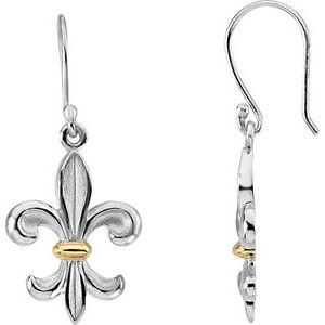 Dawna Traditional Earrings in 9K White Gold