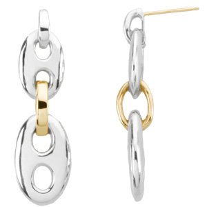 Dyuti Traditional Earrings in 9K White Gold