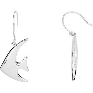 Dionisia Traditional Earrings in 9K White Gold