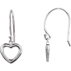 Dannah Traditional Earrings in 9K White Gold