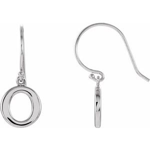 Denisha Traditional Earrings in 9K White Gold